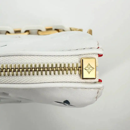 Louis Vuitton Coussin PM weiß  goldene Hardware M23466/ neuwertig Louis Vuitton