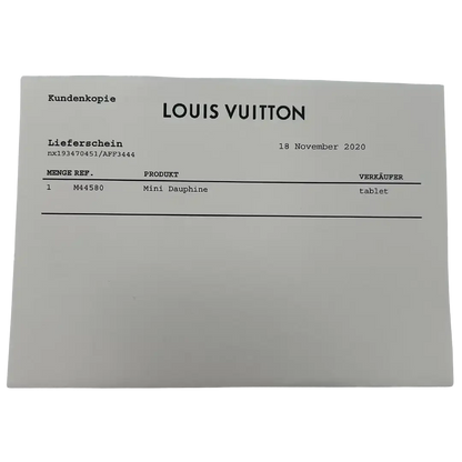 Louis Vuitton Dauphine Mini Monogram Canvas / sehr gut Louis Vuitton