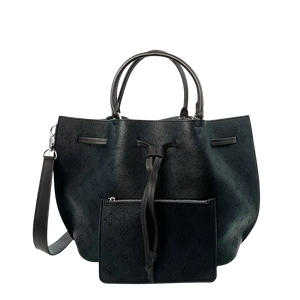 Louis Vuitton Girolata Mahina leer zwart M54402