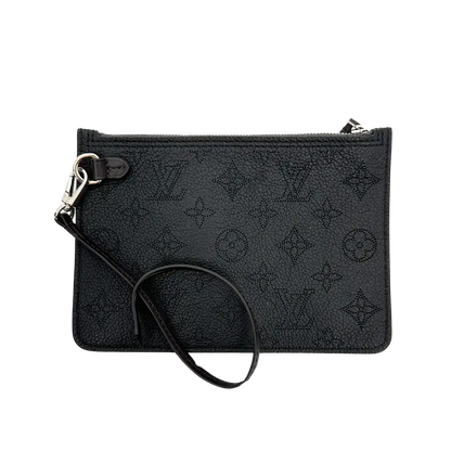 Louis Vuitton Girolata Mahina Leder schwarz M54402 Fullset / sehr gut Louis Vuitton