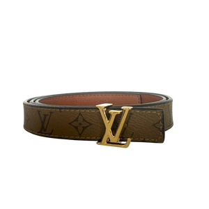 Louis Vuitton Iconische Omkeerbare Riem Bruin