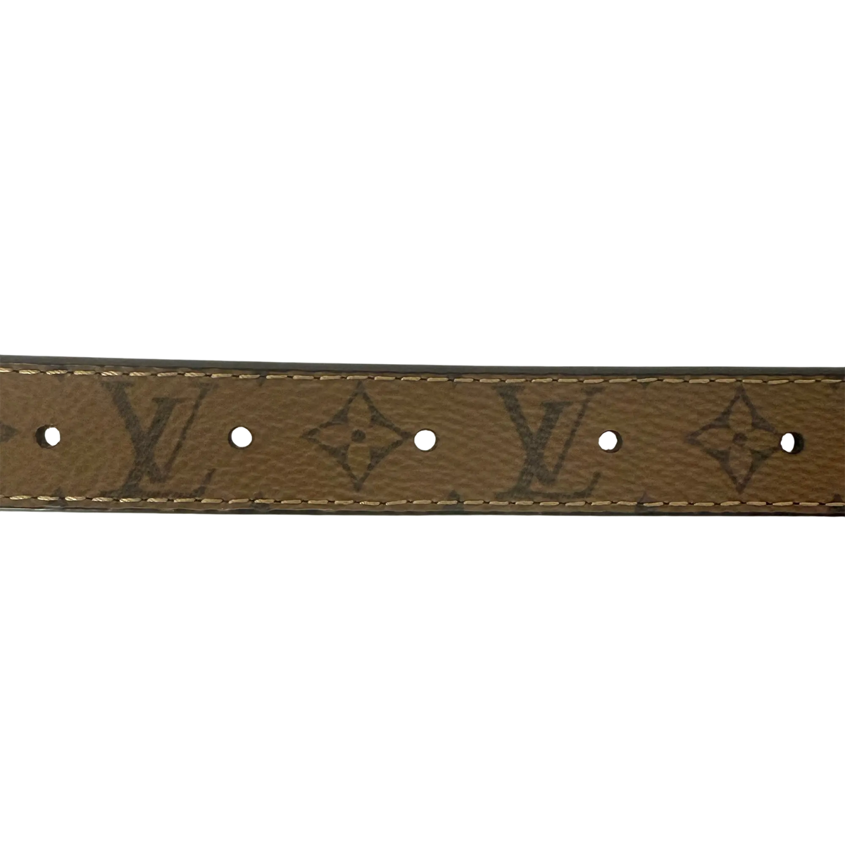 Louis Vuitton Iconic Reversible Gürtel Braun / sehr gut Louis Vuitton