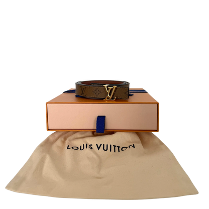 Louis Vuitton Iconic Reversible Gürtel Braun / sehr gut Louis Vuitton