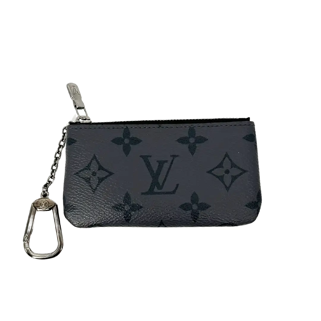Louis Vuitton Key Pouch Monogram Eclipse M80905 / sehr gut Louis Vuitton
