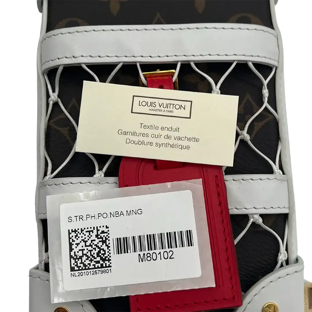Louis Vuitton LV x NBA Soft Trunk braun Canvas / sehr gut Louis Vuitton