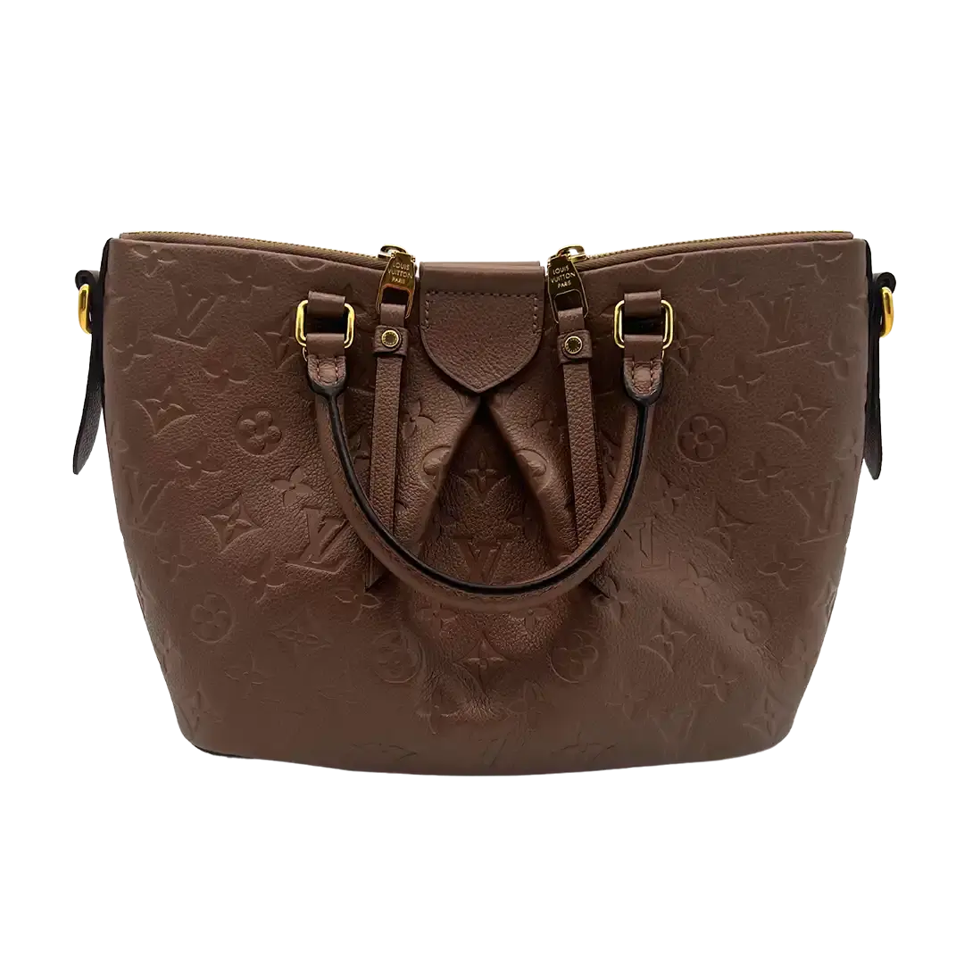 Louis Vuitton Mazarine PM Empreinte Leder taupe/braun Louis Vuitton