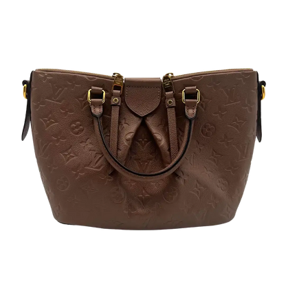 Louis Vuitton Mazarine PM Empreinte Leder taupe/braun Louis Vuitton