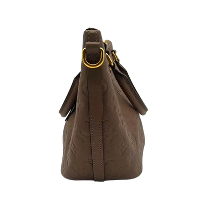 Louis Vuitton Mazarine PM Empreinte Leder taupe/braun Louis Vuitton
