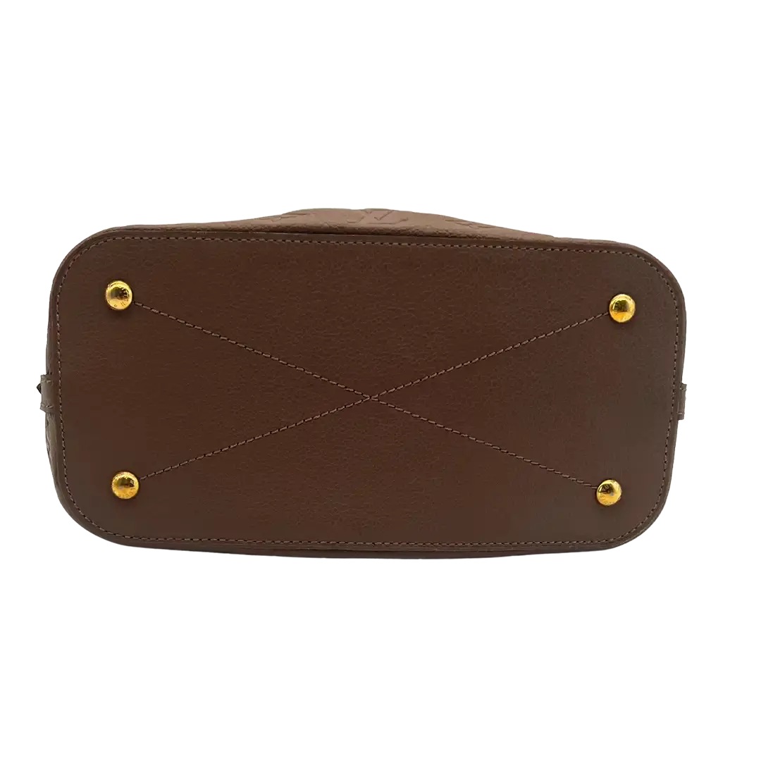 Louis Vuitton Mazarine PM Empreinte Leder taupe/braun Louis Vuitton