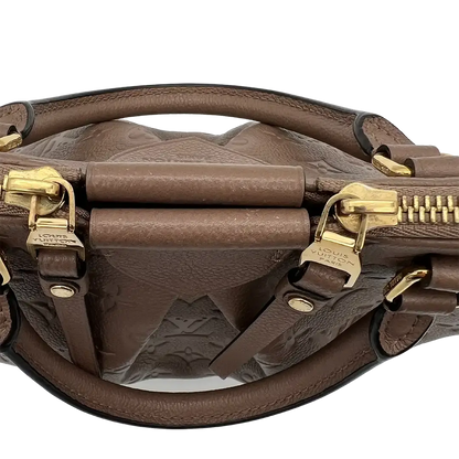 Louis Vuitton Mazarine PM Empreinte Leder taupe/braun Louis Vuitton