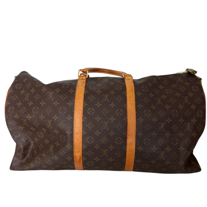 Louis Vuitton Monogram Keepall 60 / akzeptabel Louis Vuitton