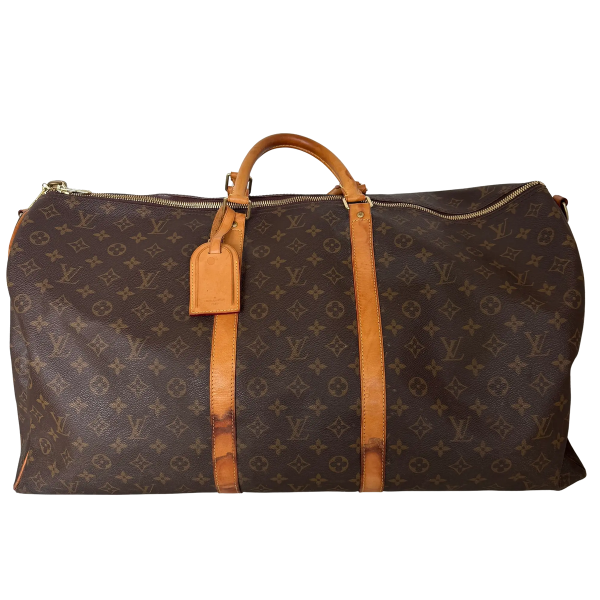 Louis Vuitton Monogram Keepall 60 / akzeptabel Louis Vuitton