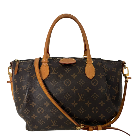 Louis Vuitton Monogram Turenne MM Braun / gut Louis Vuitton