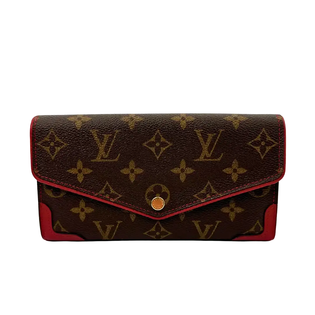 Louis Vuitton Monogramm Retiro Portefeuille Sarah Geldbörse M61184 / sehr gut Louis Vuitton