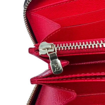 Louis Vuitton Monogramm Yayoi Kusama Dots Zippy Geldbörse Rot M60450 / ungetragen Louis Vuitton