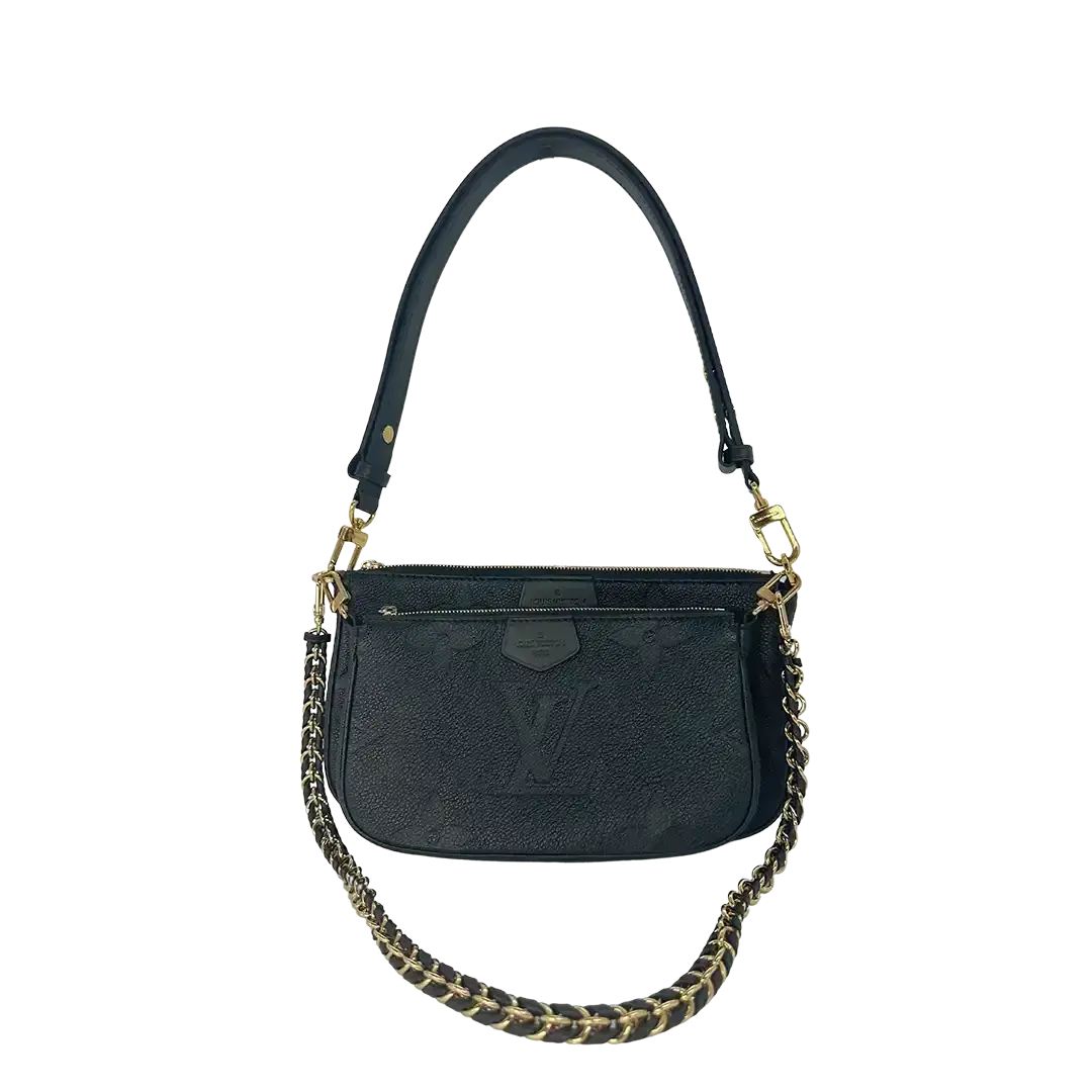 Louis Vuitton Multi Pochette Accessoires Empreinte Leder  M80399 / neuwertig Louis Vuitton