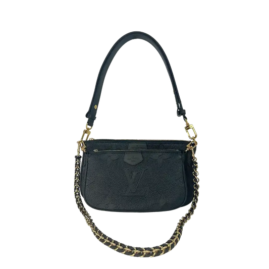 Louis Vuitton Multi Pochette Accessoires Empreinte Leder  M80399 / neuwertig Louis Vuitton