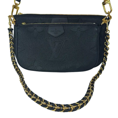 Louis Vuitton Multi Pochette Accessoires Empreinte Leder  M80399 / neuwertig Louis Vuitton