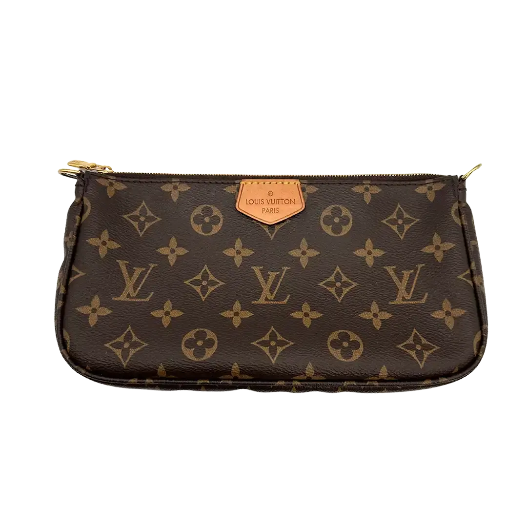 Louis Vuitton Multi Pochette Accessoires Monogram Canvas Rose Clair M44840 Fullset / sehr gut Louis Vuitton