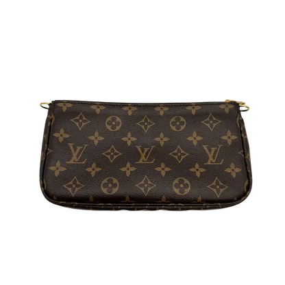 Louis Vuitton Multi Pochette Accessoires Monogram Canvas Rose Clair M44840 Fullset / sehr gut Louis Vuitton