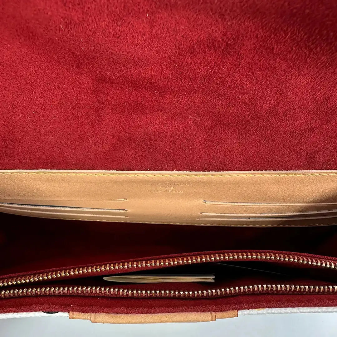 Louis Vuitton Multicolor Monogram Courtney Clutch M45639 / sehr gut Louis Vuitton