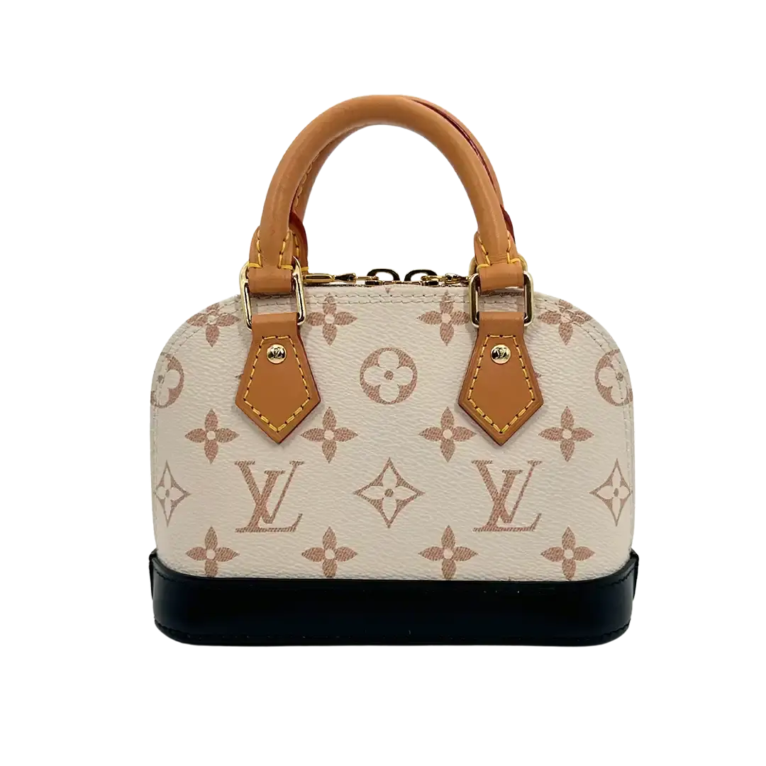 Louis Vuitton Nano Alma Monogram Dune M46895 Fullset / sehr gut Louis Vuitton
