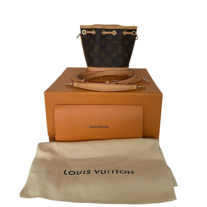 Louis Vuitton Nano Noé Monogram Canvas 2024 M81266 Fullset / neuwertig Louis Vuitton