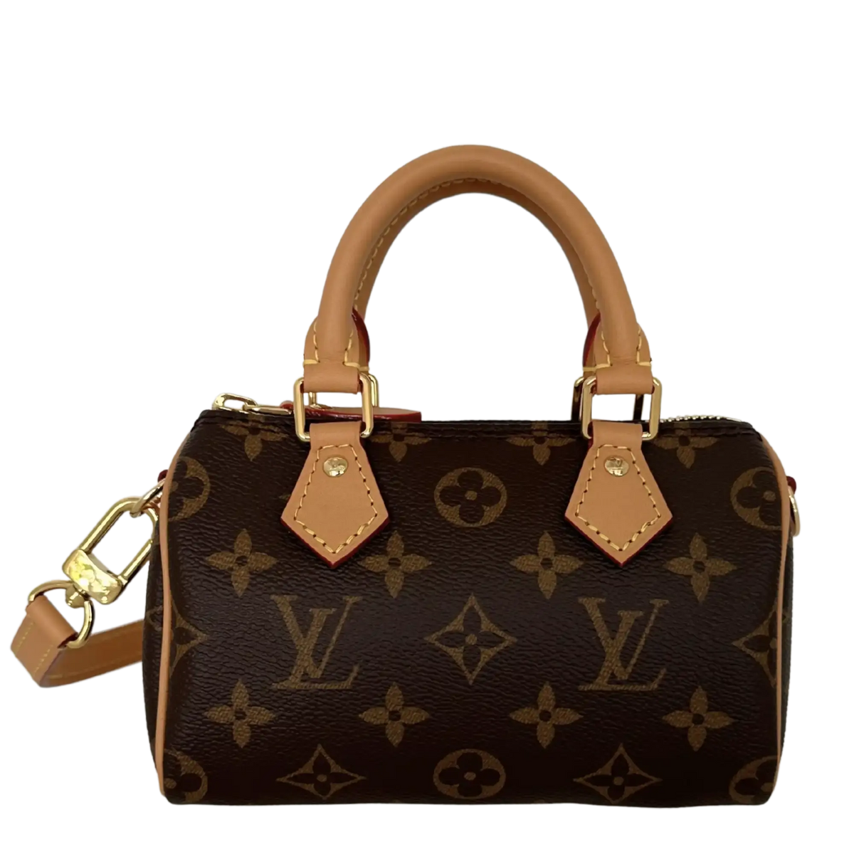 Louis Vuitton Nano Speedy Monogram Canvas braun 2023 M81085 / neuwertig Louis Vuitton
