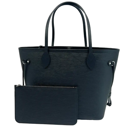 Louis Vuitton Neverfull EPI Leder schwarz  inkl. Pochette Louis Vuitton
