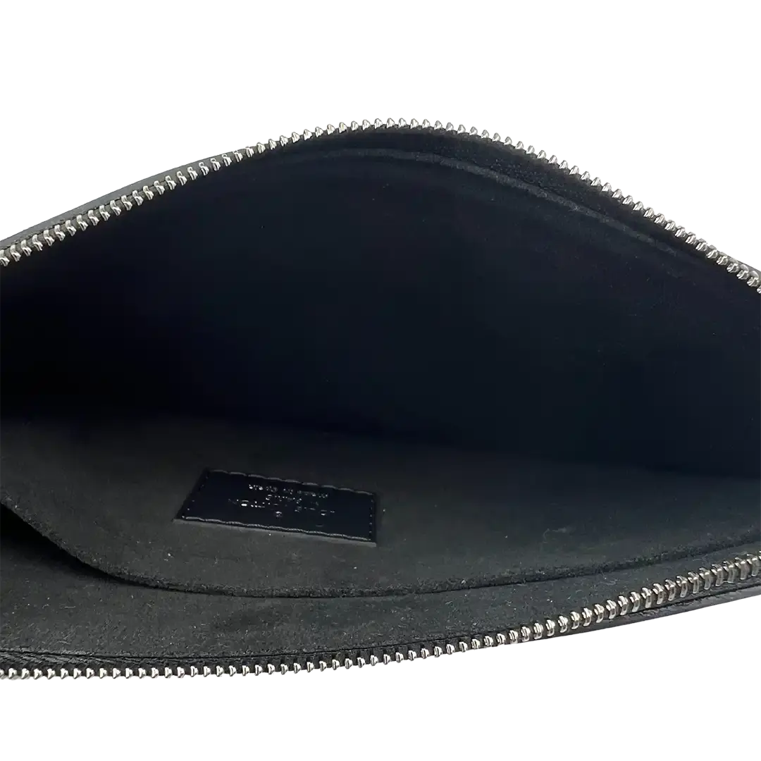 Louis Vuitton Neverfull EPI Leder schwarz  inkl. Pochette Louis Vuitton