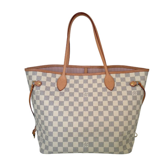 Louis Vuitton Neverfull MM Damier Azur 2019 / sehr gut Louis Vuitton