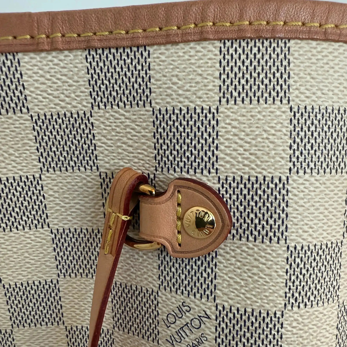 Louis Vuitton Neverfull MM Damier Azur 2019 / sehr gut Louis Vuitton