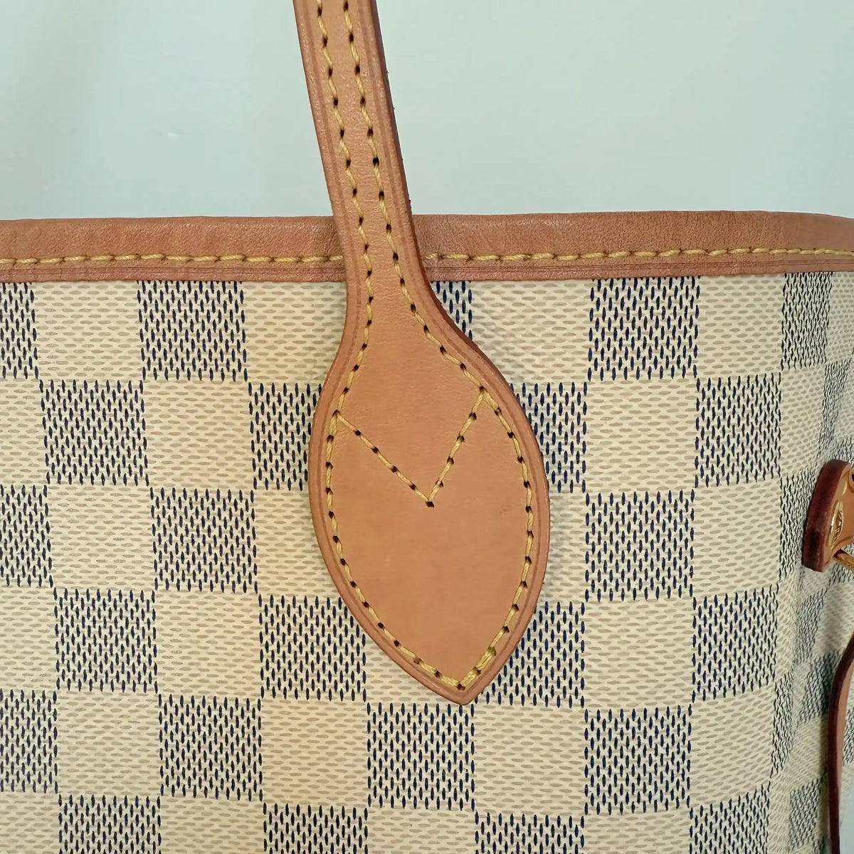 Louis Vuitton Neverfull MM Damier Azur 2019 / sehr gut Louis Vuitton