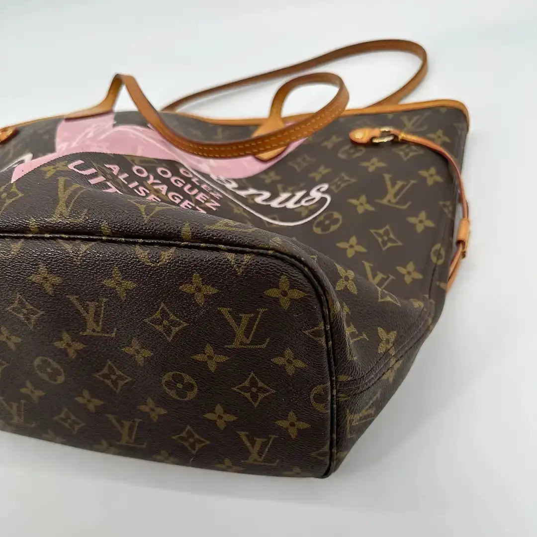 Louis Vuitton Neverfull MM Puerto Banus Monogram Canvas M41613 / gut Louis Vuitton