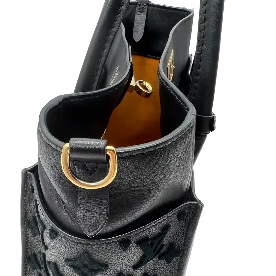 Louis Vuitton On My Side Autres High End Handtasche M53826 Leder schwarz / gut Louis Vuitton