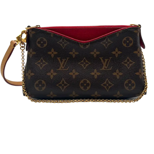 Louis Vuitton Pallas Clutch Monogram Canvas