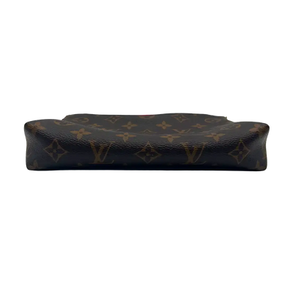 Louis Vuitton Pallas Clutch Monogram Canvas / sehr gut Louis Vuitton