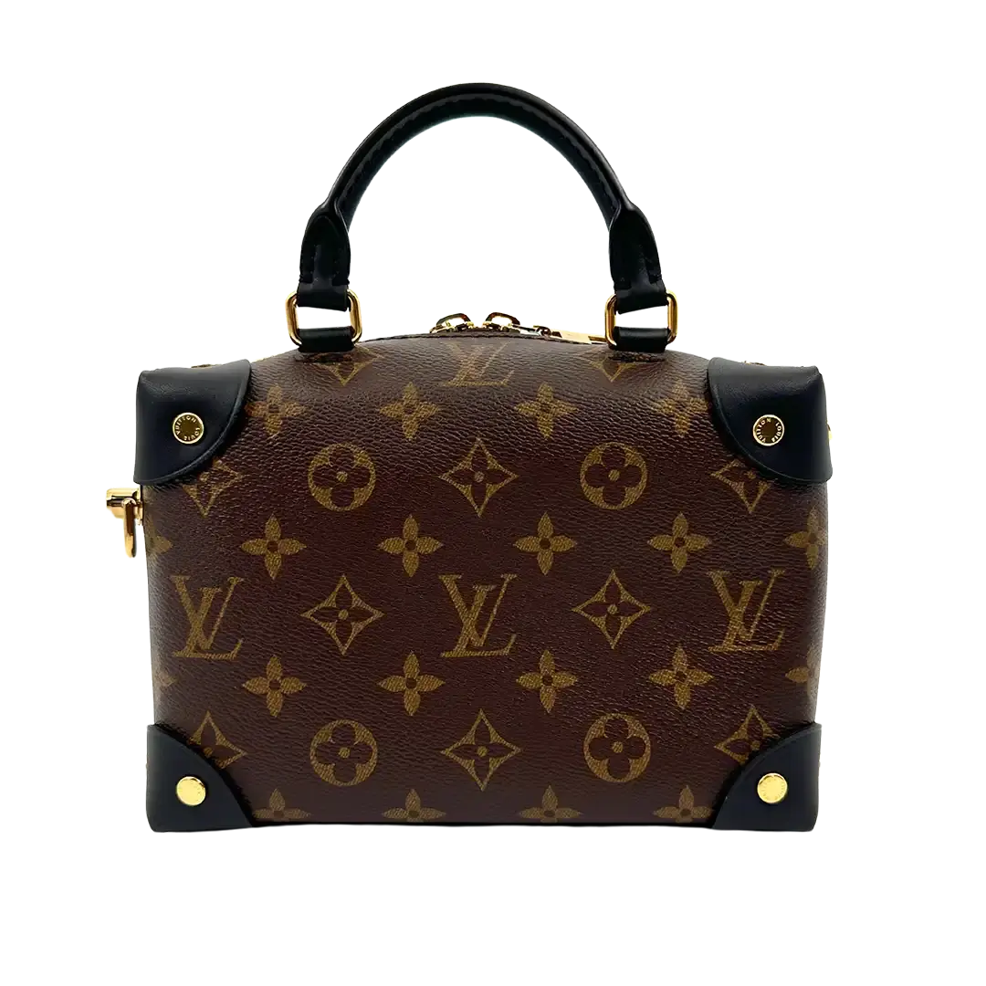 Louis Vuitton Petite Malle Souple Monogram M45571 Fullset / neuwertig Louis Vuitton