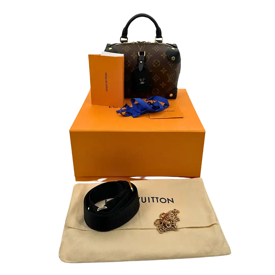 Louis Vuitton Petite Malle Souple Monogram M45571 Fullset / neuwertig Louis Vuitton
