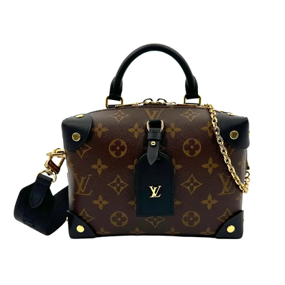 Louis Vuitton Petite Malle Souple Monogram M45571 Fullset / neuwertig Louis Vuitton