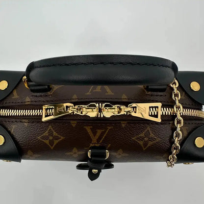 Louis Vuitton Petite Malle Souple Monogram M45571 Fullset / neuwertig Louis Vuitton