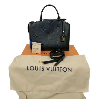 Louis Vuitton Petite Palais Monogram Empreinte Leder M58916 Fullset / sehr gut Louis Vuitton