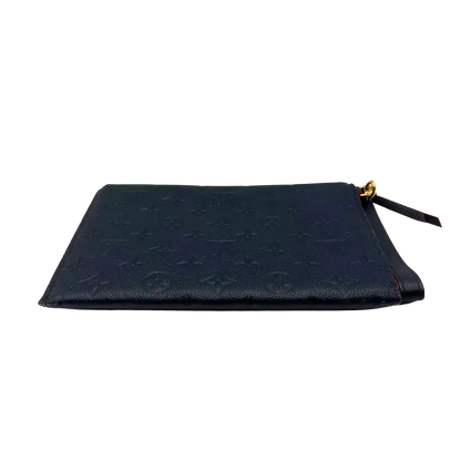 Louis Vuitton Pochette Melanie MM Marine Rouge Empreinte Leder / neuwertig Louis Vuitton