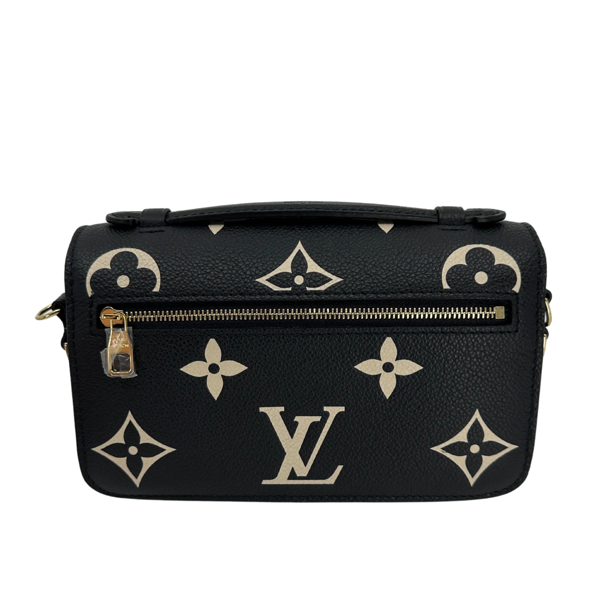 Louis Vuitton Pochette Métis East West Empreinte Leder schwarz / beige M46596 Fullset / neuwertig Louis Vuitton