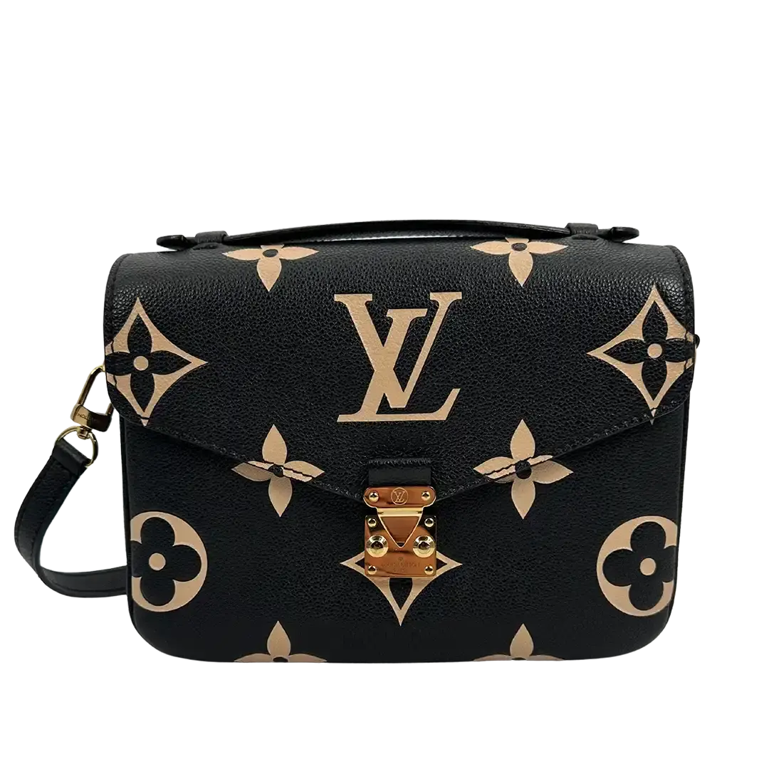 Louis Vuitton Pochette Métis Empreinte Leder Bicolor M45773 Fullset / sehr gut Louis Vuitton