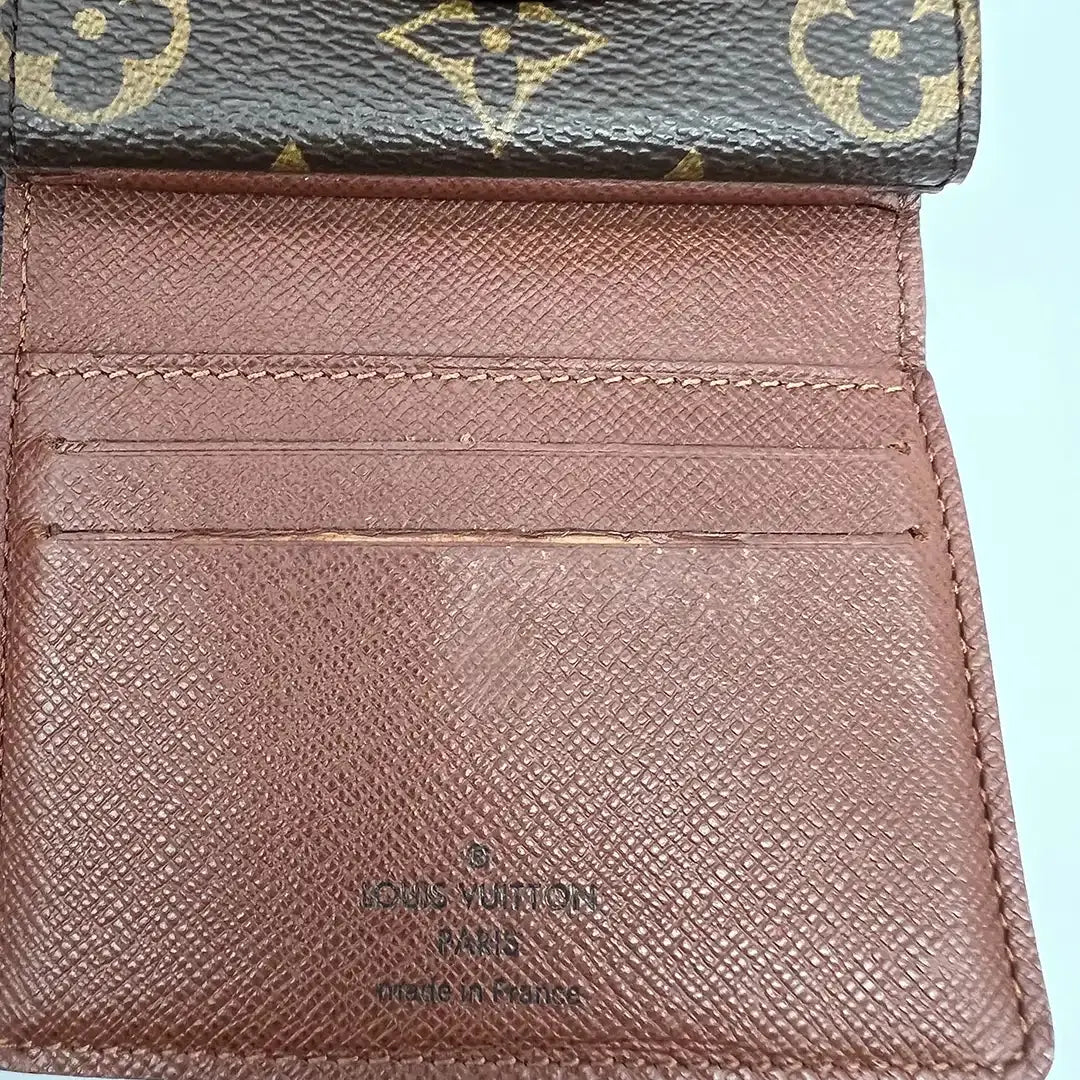 Louis Vuitton Portefeuille Helene Geldbörse Monogram Canvas / gut - Echtheitscheck