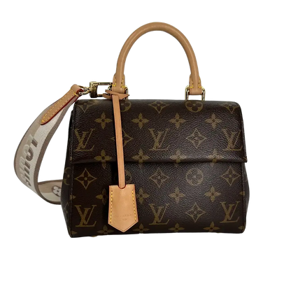 Louis Vuitton Sac Cluny Mini SL Monogram Beige M46055 Fullset / sehr gut Louis Vuitton