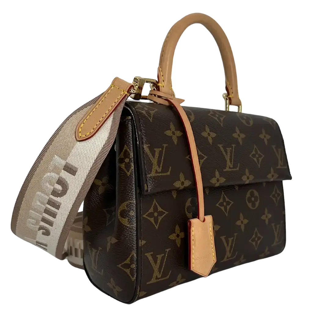 Louis Vuitton Sac Cluny Mini SL Monogram Beige M46055 Fullset / sehr gut Louis Vuitton