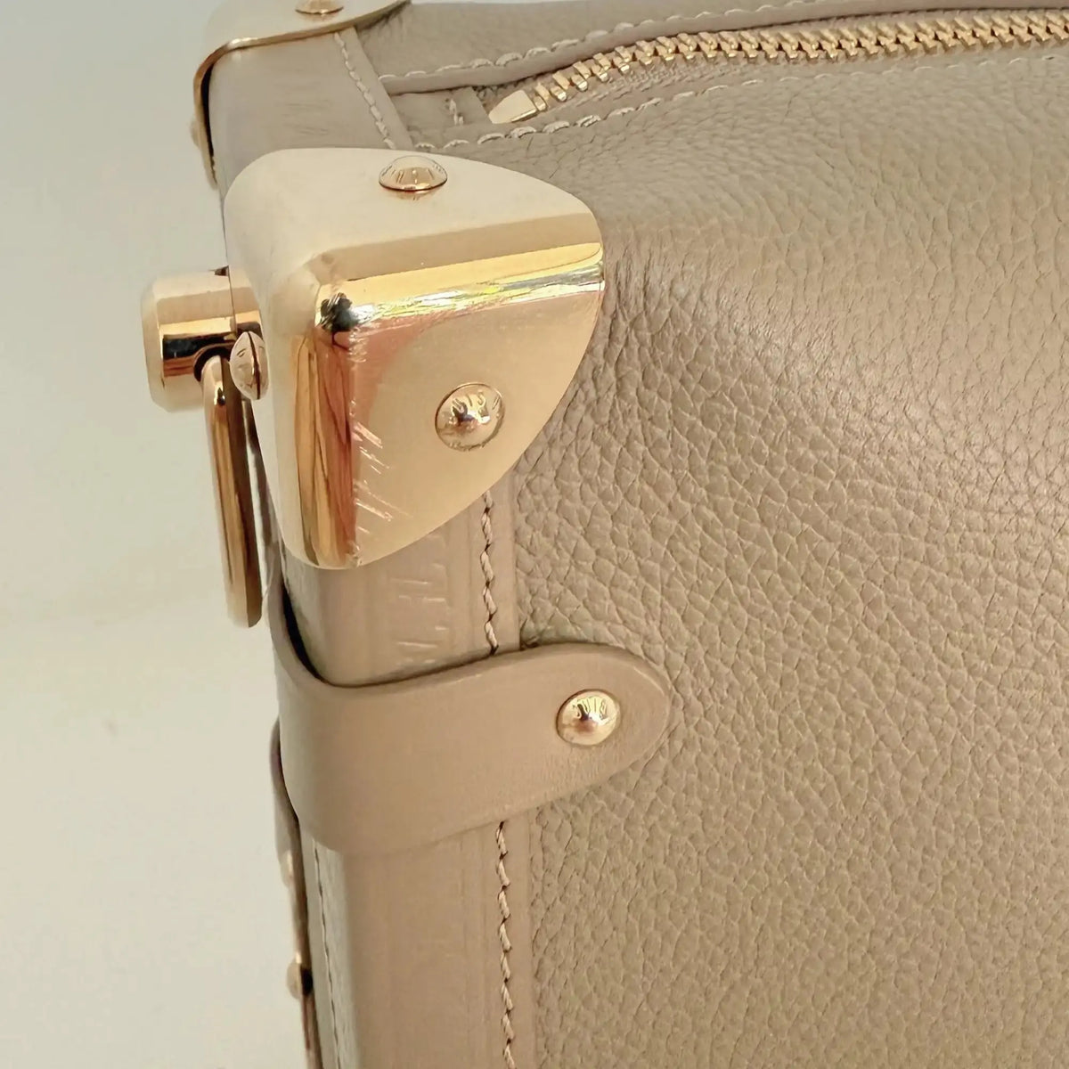 Louis Vuitton Side Trunk MM M25072 Taupe Fullset / sehr gut Louis Vuitton
