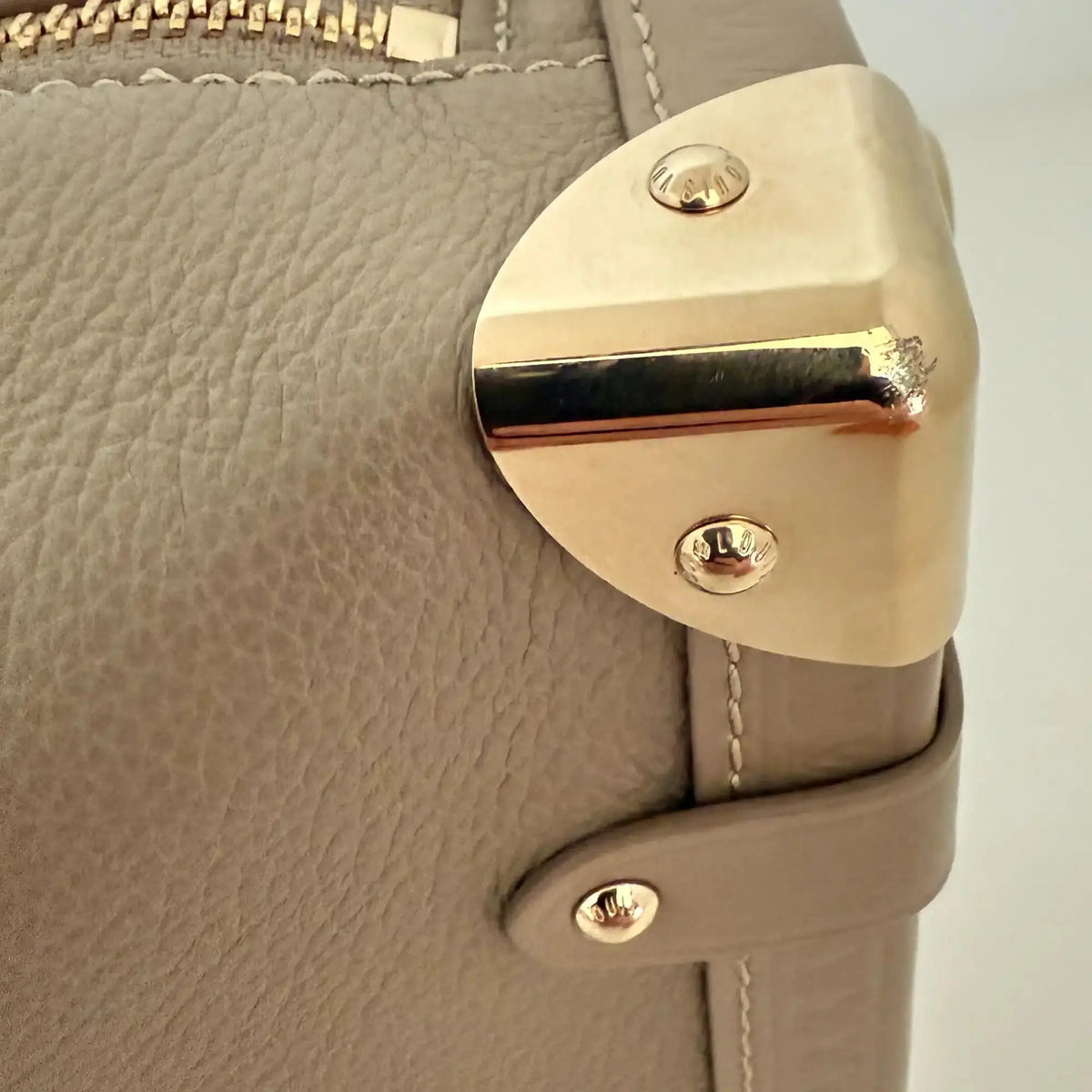 Louis Vuitton Side Trunk MM M25072 Taupe Fullset / sehr gut Louis Vuitton